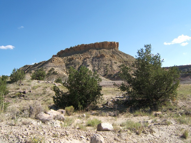 North view of mesa